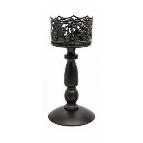 Pieces wrought iron candle - 3,