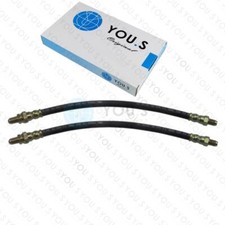2 x Brake Hoses Rear Axle Left
