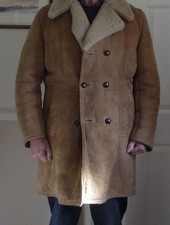 GENUINE SHEEPSKIN MEN'S COAT
