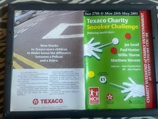 Paul Hunter Snooker Legend Original Signed Program