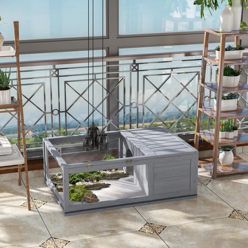 Pawhut tortoise house mesh - pawhut, w/