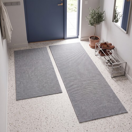 Faux sisal runner rug - faux,