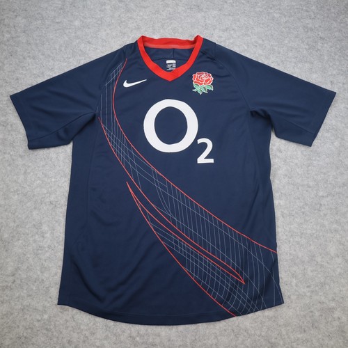 England rugby shirt large navy - rugby,