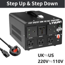 5000W Voltage Transformer Converter Step Up Step Down 230V to 110V 110V to 230V