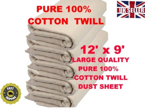 Cotton dust sheet - cotton,