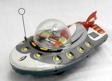 Asahi Toys Friction Tin Space Patrol Car F/S FEDEX