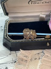 Vintage Pekingese Dog Silver