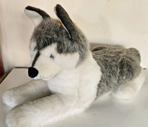 Steiff bernie husky dog large - steiff,