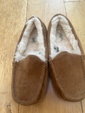 UGG Brown Suede fur lined