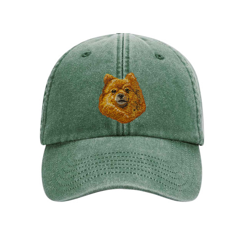 Pomeranian dog baseball cap - dog,