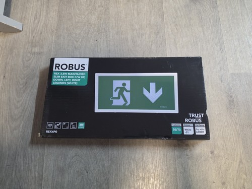 Robus rex emergency exit led - robus,