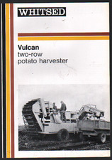 WHITSED "Vulcan" Two-Row Potato Harvester Brochure Leaflet