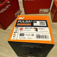 Spit pulsa nails 500 in a box including gas HC6-27mm