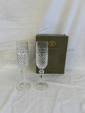 2 x Bohemia Crystal Champagne