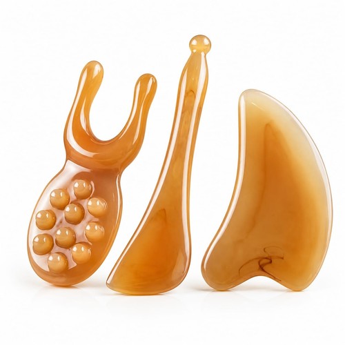 Jade gua sha board natural - jade,