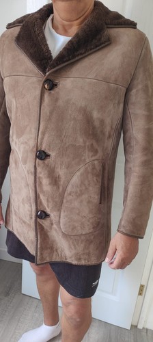 Vintage sheepskin coat - vintage,