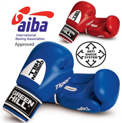 Green hill boxing glove - green, tiger