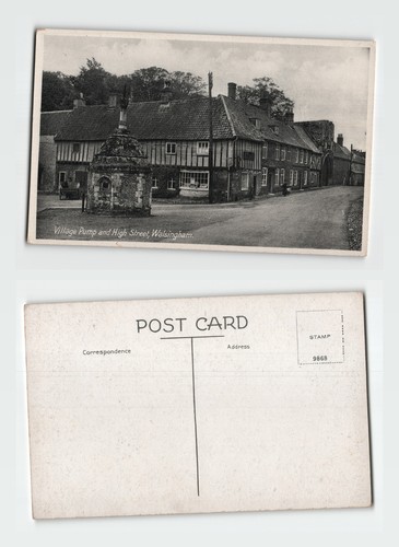 Postcard village pump - postcard,