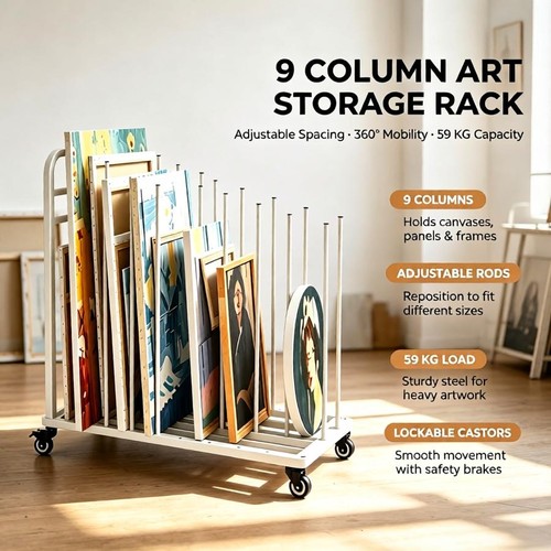 Art storage rack with - uk,
