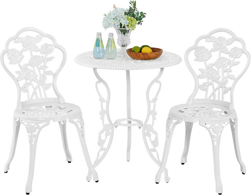 3pcs patio bistro set garden - bistro, set,
