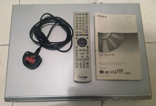 Sony rdr hxd860 - dvd, recorder