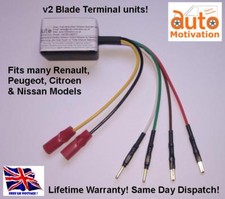 For Renault etc Electric Window Module Unit ECU Replacement "Blade Terminals"