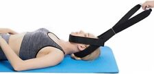 Neck Stretcher Strap, Spine Chiropractic Decompression Tool with Chin Belt