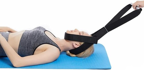 Neck stretcher strap spine - neck, strap,