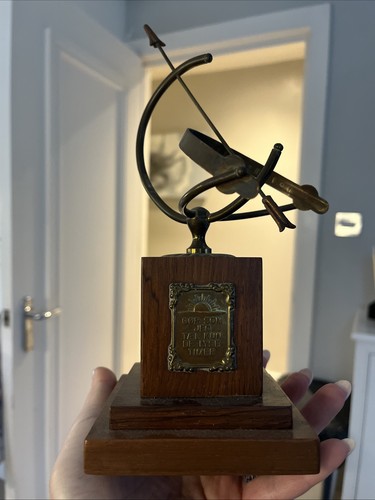 Vintage brass armillary sphere - vintage,
