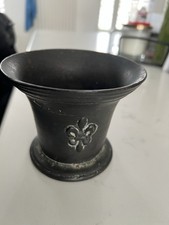 Antique bronze mortar - antique,