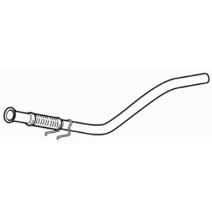 Quality front exhaust pipe for - front,