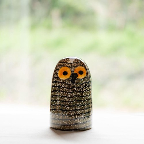 Iittala toikka barn owl glass - iittala,