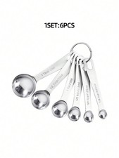 6pcs Stainless Steel Baking