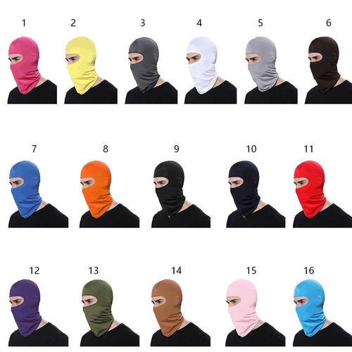 Full face balaclava mask - face, –