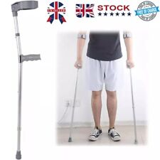 Adult Adjustable Elbow Crutches with Comfy Ergo Anatomic Grip Handles
