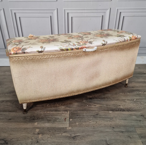 Vintage sirrom storage ottoman - sirrom,