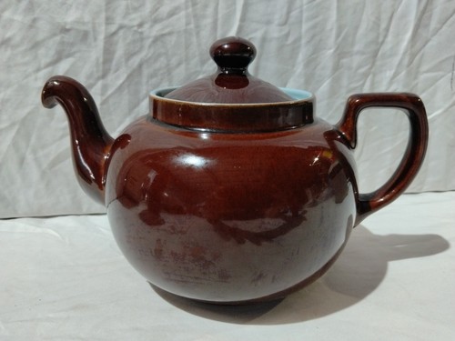 Denby stoneware teapot - stoneware, 1/4