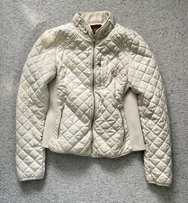 ZARA quilted jacket size L beige