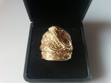 Mens Solid 9ct Yellow Gold