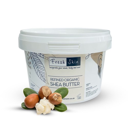 Refined organic shea - refined, butter