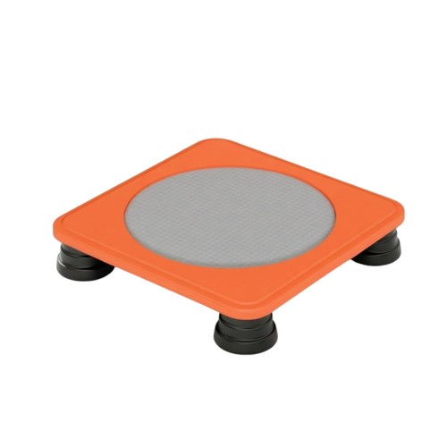 Square trampoline non - square, non-slip