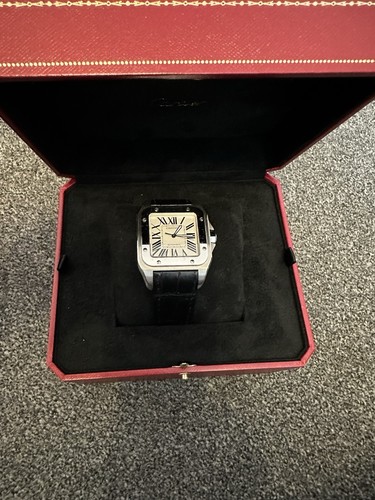 Cartier santos 100 - santos,
