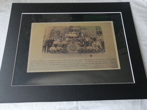 Vintage old belfast ira print - ira,