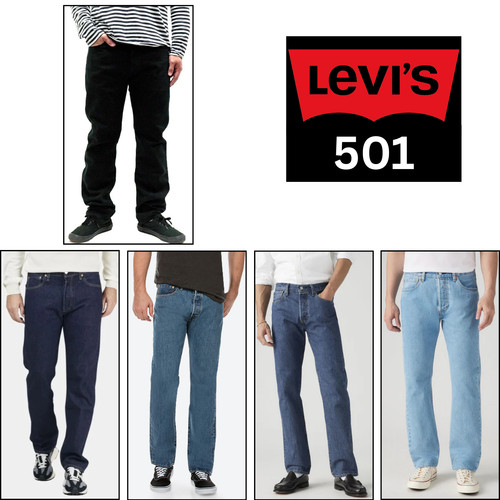 Levis 501 premium mens denim - premium,