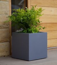 24cm Grey Smooth Urban Box -