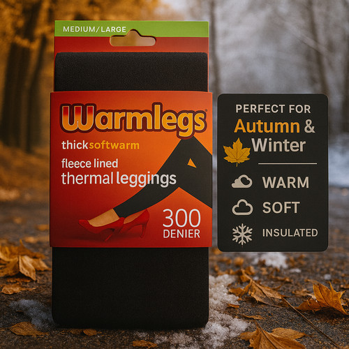 Thermal fleece lined leggings - fleece,