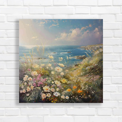 Coastal bliss floral - coastal,