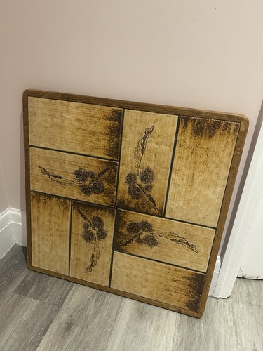 Danish tiled top wood coffee - tiled,