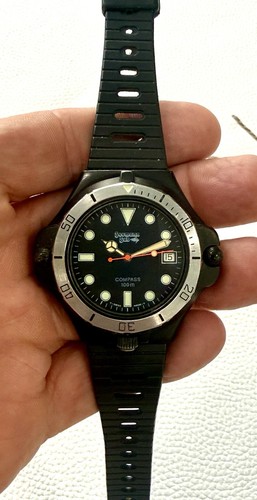 Seeman sub compass diver watch - seeman,