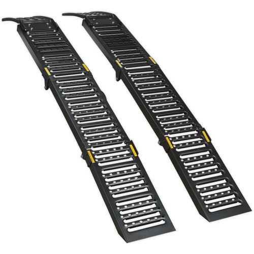 Pair steel folding loading - pair,